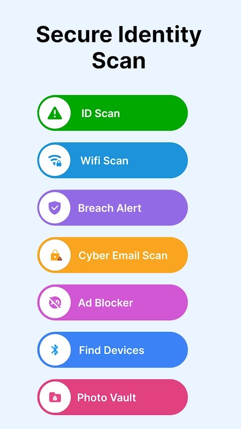 True Security Antivirus scan screen